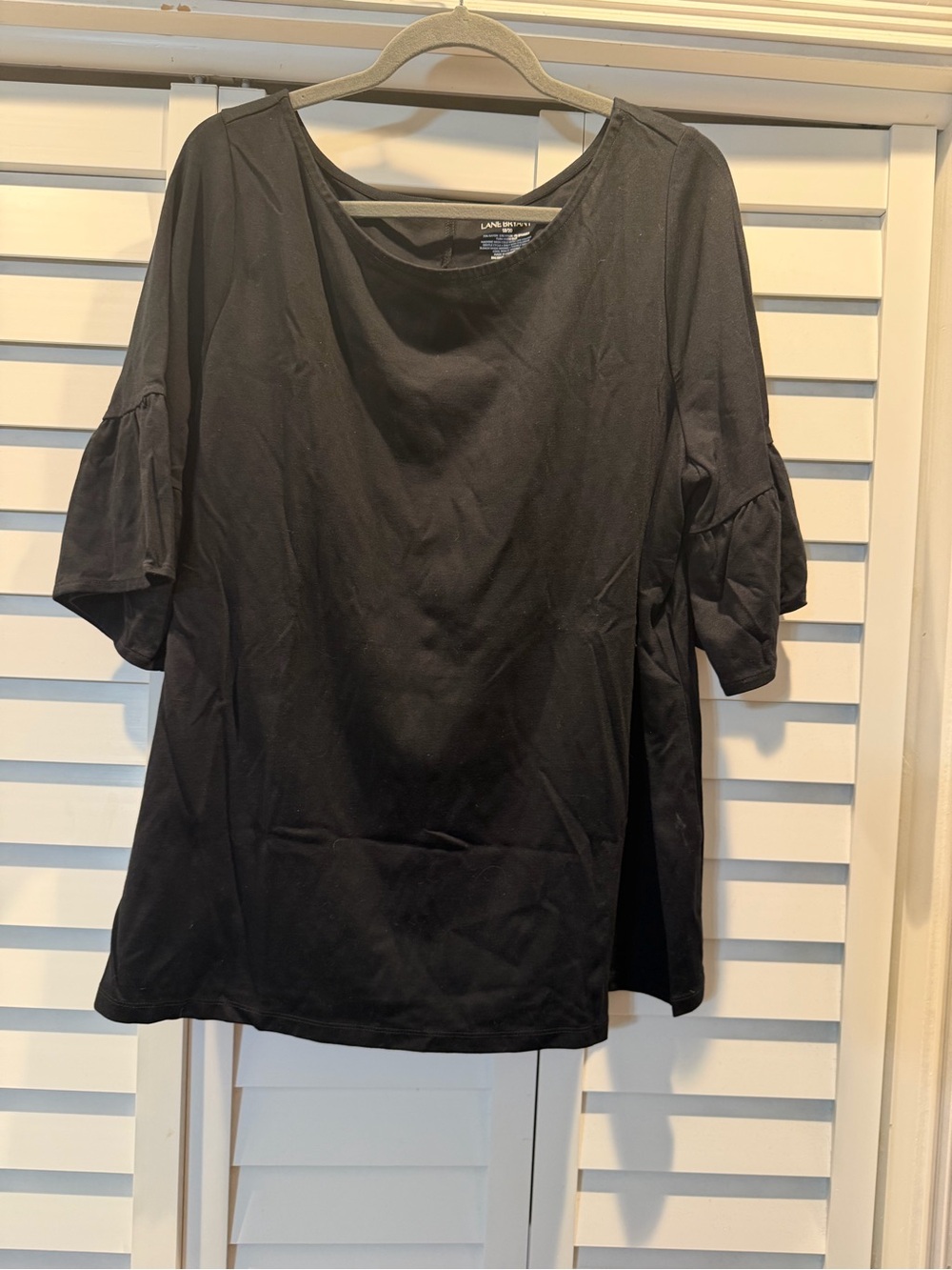 Black lane Bryant top
